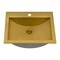 Ruvati 21 x 17 inch Brushed Gold Drop-in Topmount Bathroom Sink Polished Brass Stainless Steel RVH5110GG - alternate 2